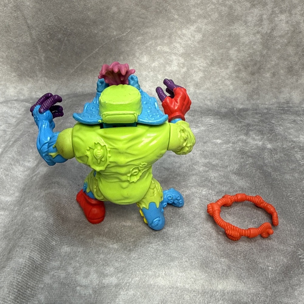 Wyrm Teenage Mutant Ninja Turtles TMNT 1991 Playmates VTG Action Figure & Belt - Picture 5 of 11